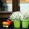 24 Bundles Artificial Flowers for Outdoor,No Fade Fake Plastic Flowers Faux Plants for Decoration Hanging Planters Indoor Outside Garden Porch Window Box Home Wedding Farmhouse
